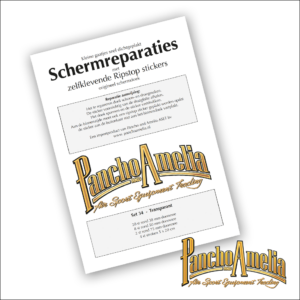 Reparatie stickers